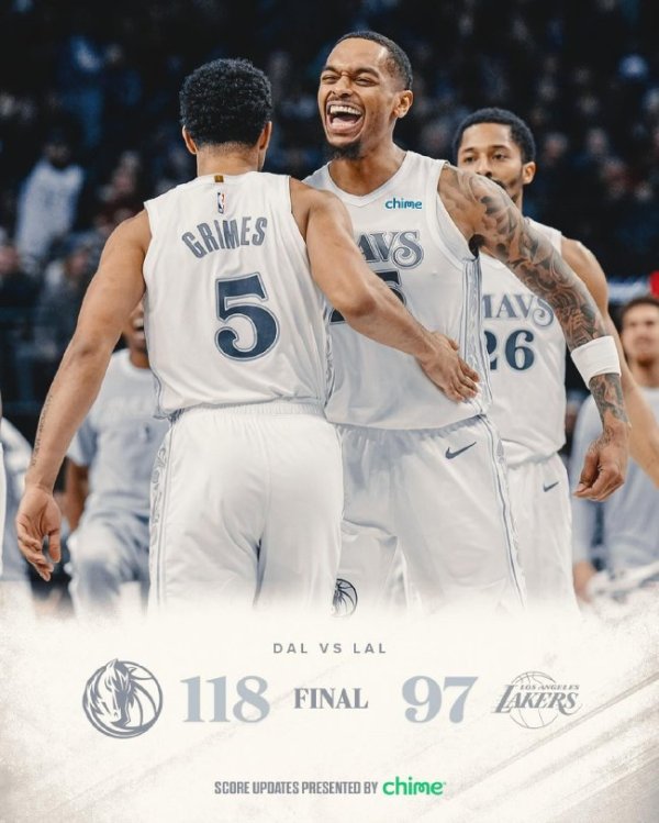 东欧缺阵詹姆斯18+10 独行侠大捷湖东谈主止5连败