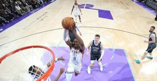 大哥缺阵难阻大捷！雷霆开季23胜1负并排15-16能人