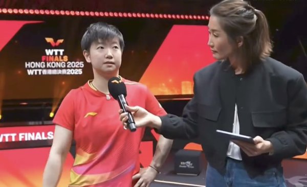 孙颖莎: 心态和现场氛围皆很好, 但愿下轮也像这么享受比赛