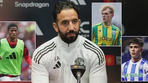 曼联内耗！阿莫林嘲讽青训球员水平不够 外租小将晒照复兴