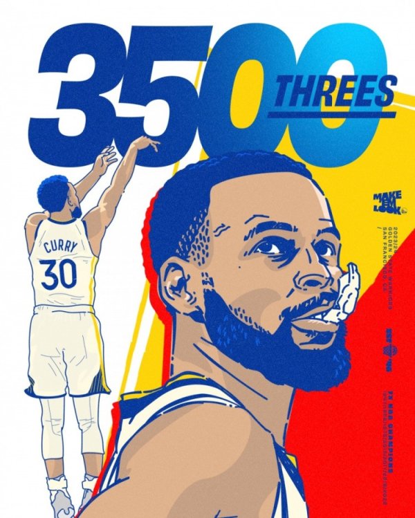 于今已经历史惟一档2年前的今天: 库里射中活命第3500个三分