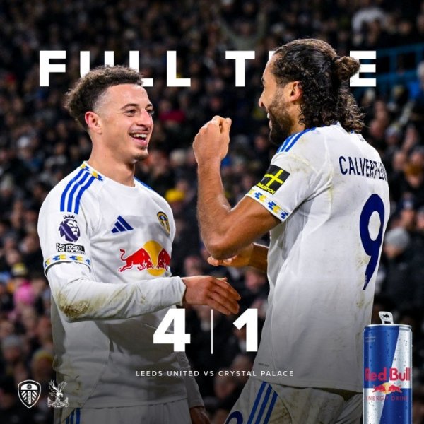 狂飙! 保级队利兹联从三大冠军嘴里抢7分, 12月不败远隔左迁区6分